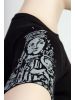 T-shirt con l'immagine della Madonna della Creta stampato sulla manica sinistra